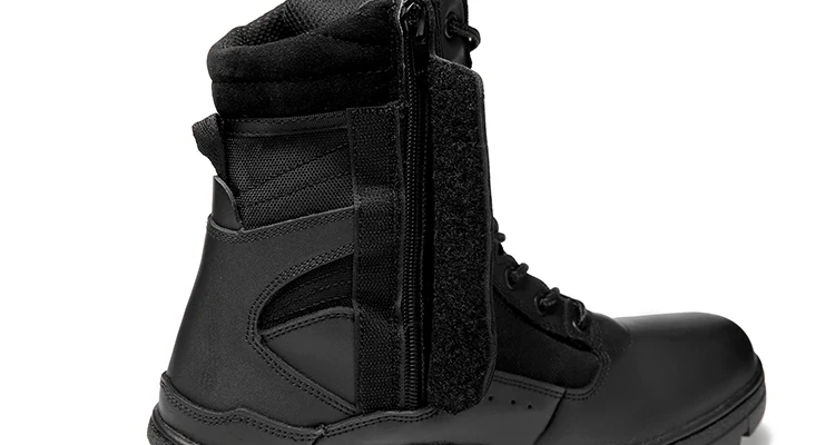 Xinxing Ankle Protection Adhesive Cement Leather Boots Combat Shoes