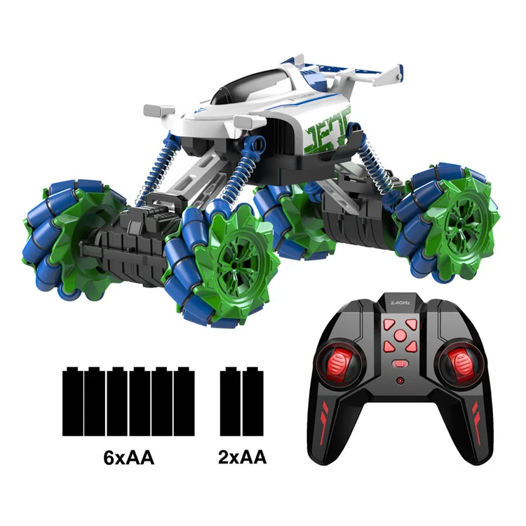 1:14 RC Car Toys for Kids Remote Control Rock Crawler Slide Driving Drift Car 2.4G Buggy Transforming Chassls Up&Down Stunt Car