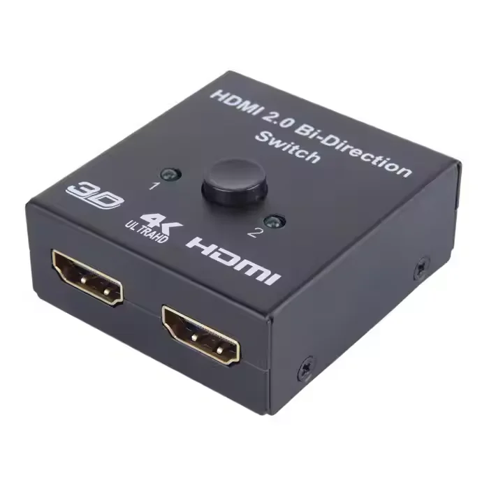 Bi-directional 2 In 1 Out 4k@30hz Hdmi Switcher erUltra 3d Hdmi Switcher With Hdcp for PS4/PS5 Xiaomi TV Box HDTV
