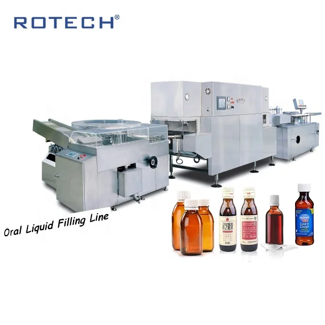 High speed oral liquid filling machine/pharmaceutical chemical liquid filling machine line