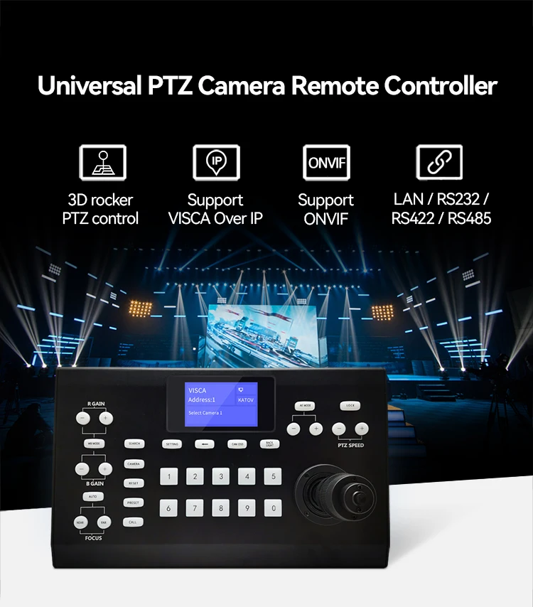  Система вещания для видеоконференций wdr ptz камера usb веб-камера hd 1080p Джойстик контроллер прямая