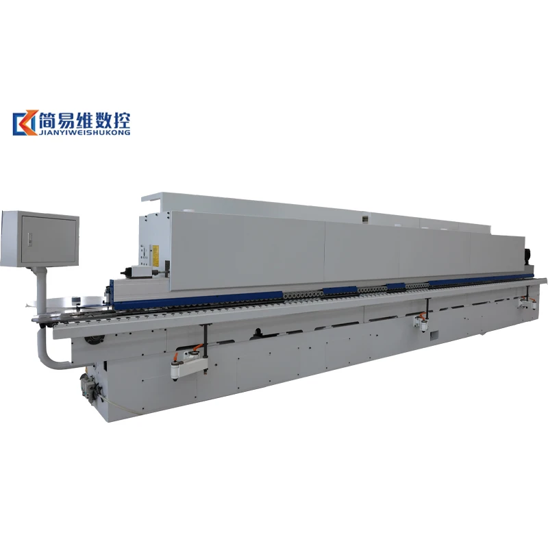 JYW-803C High-Speed Automatic Edge Band Machine Cabinet Production Woodworking Manufacturing Plant Featuring Essential Motor PLC