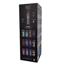 cigarette display acrylic cigarette shelf / plastic pusher for sale, PS cigarette display with pusher