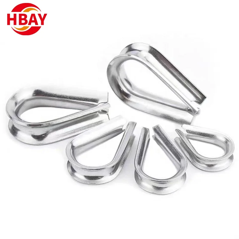 ANYUE Professional Manufacturer Polished Thimble With Complete Size For Lifting