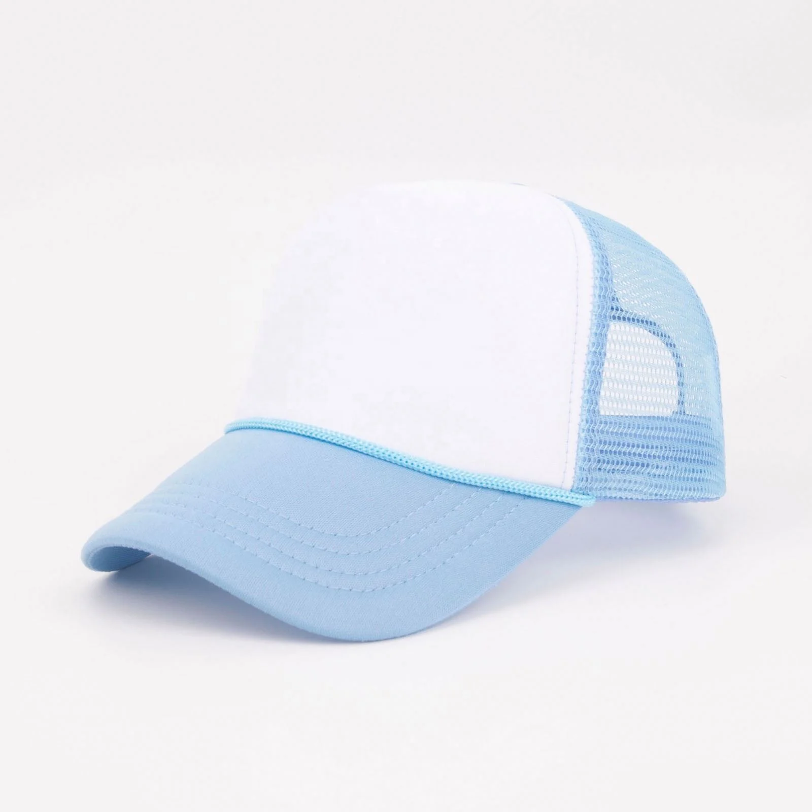 Wholesale Baseball Cap With Mesh Foam Hat Custom Logo Trucke Chiffon Hijab Baseball Cap Baseball Usa Cap