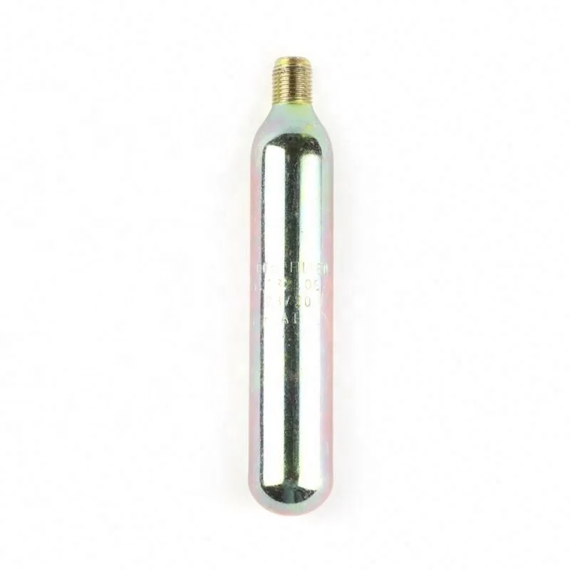Multifunctional 45Cc/33G Small CO2 Gas Cylinder With 1/2-20UNF Screw Neck For Lifesaving/Life Jacket/Life Vest