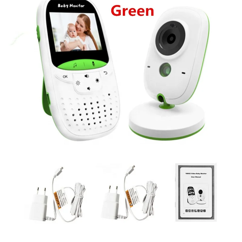 Baby Monitor Wireless Audio Video Baby Electronic Portable Intercom Babyfoon Camera BeBe Nanny Walkie Talkie Babysitter VB602