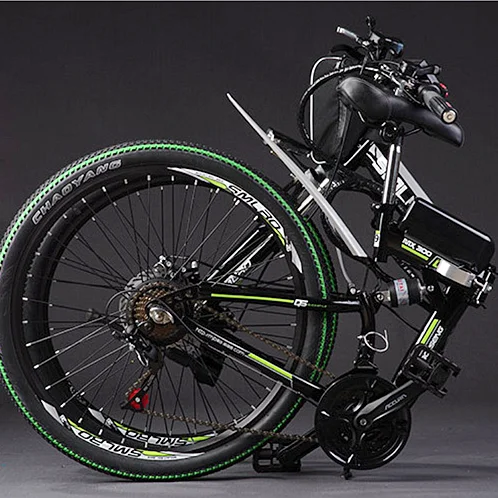 SMLRO MX300 Mountain Bicycle 48V 1000W Folding Electric Bike 20AH Battery 26 Inch City Electric Bicycle Foldable Ebike