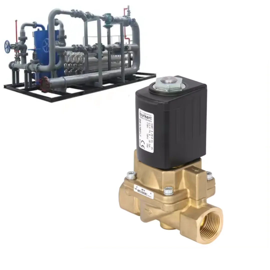 Chinese Skid-mounted With Burket Solenoid valve 6407 Servo-assisted 2/2 way piston valve Parts