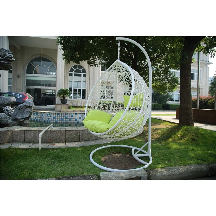 Домашняя садовая мебель для улицы человек ротанга патио яйцо Висячие плетеное качающееся кресло