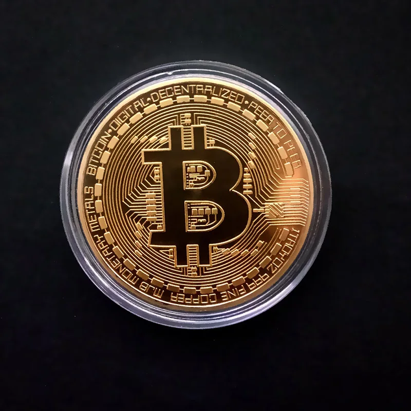  Physical Metal Gilded Bitcoin Gift Art Collection Find Products For