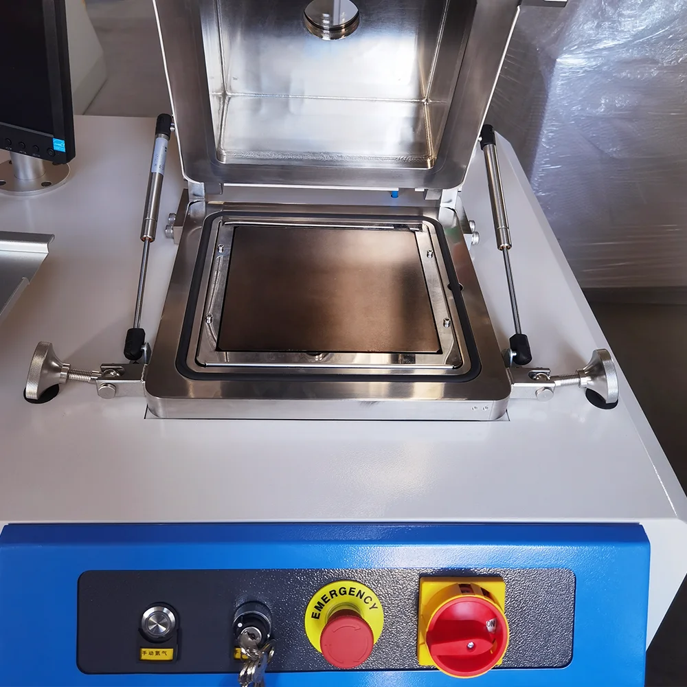 Batch reflow in formic acid furnace  IR heating reflow oven laboratory eutectic furnace for chips