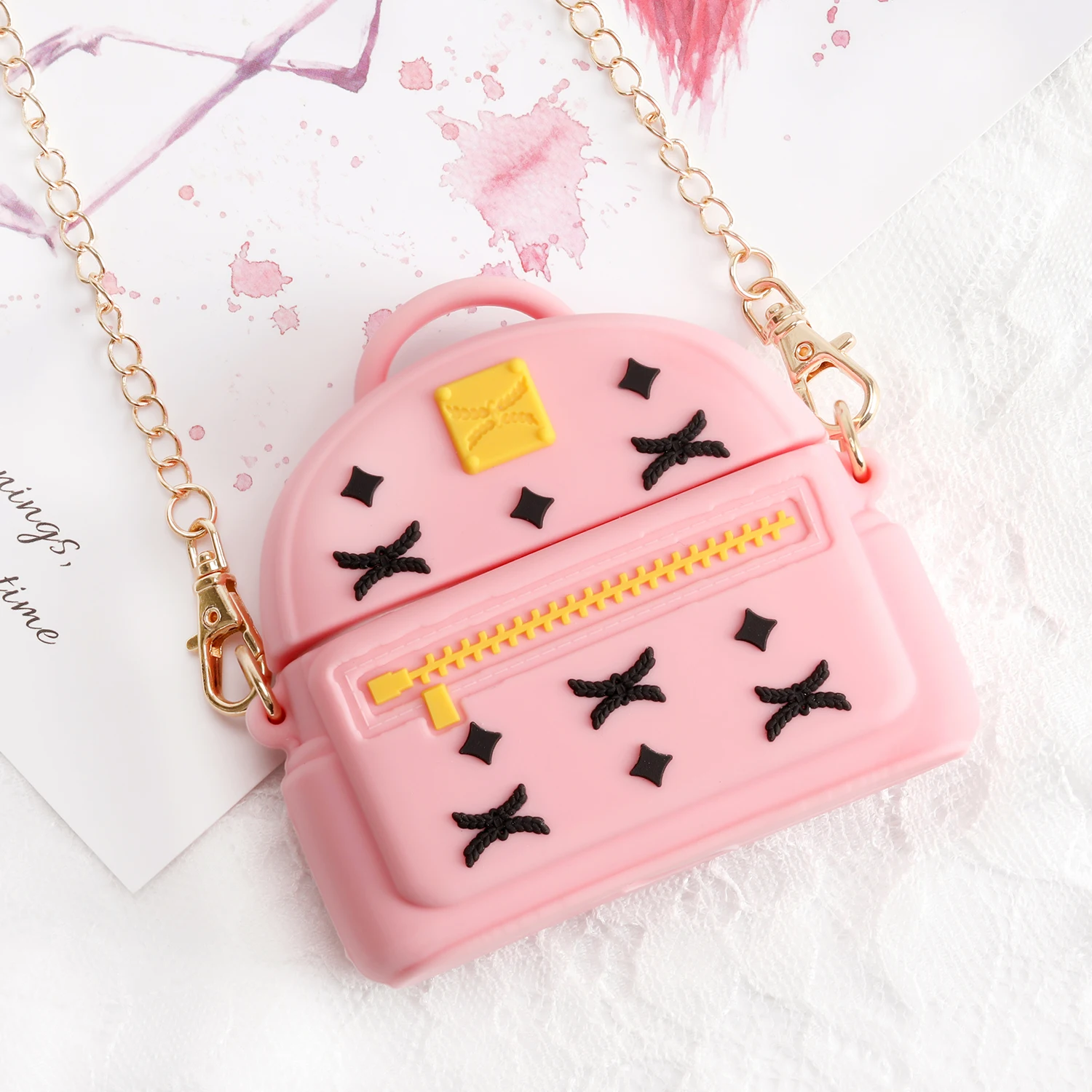 VILO Симпатичные 3D футляры в форме коробки наушники силиконовый чехол для airpod pro