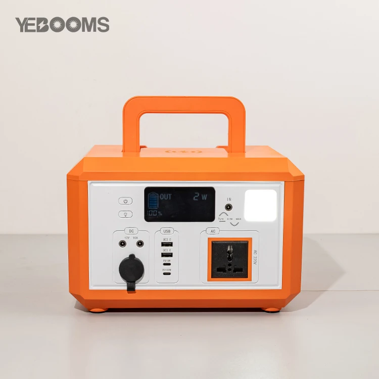 Outdoor Power Supply Portable Power Bank Stations 180Ah 576WhSolar Panels with Solar Generator for Outdoor With AC DC USB