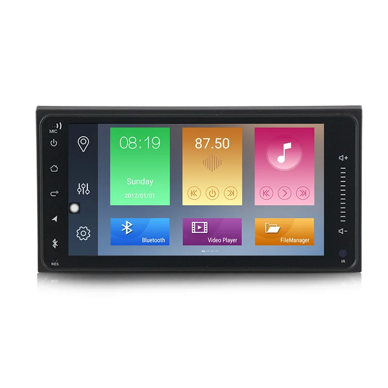 2 Din Android 10.1 Universal Car Multimedia Player Car Radio Player for Toyata Corolla Vios Crown Camry car video GPS
