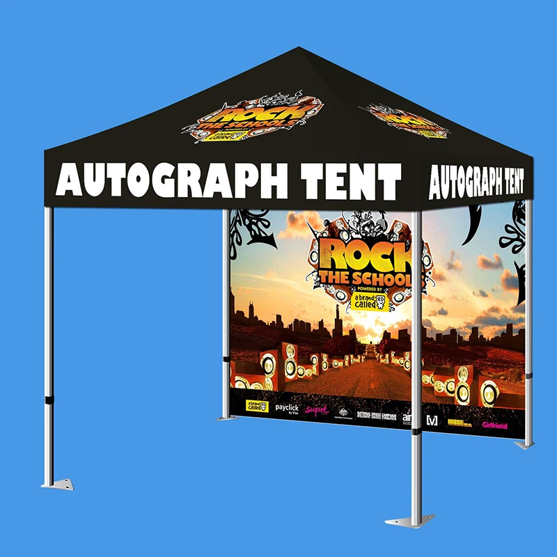 custom logo folding pop up Tent display party event marquee gazebo promotional 10*10 trade show tent canopy