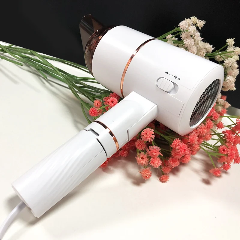 Private label professional wall mounted hair dryers for salons negative ion hair dryer stand leafless hair dryer custom logo
