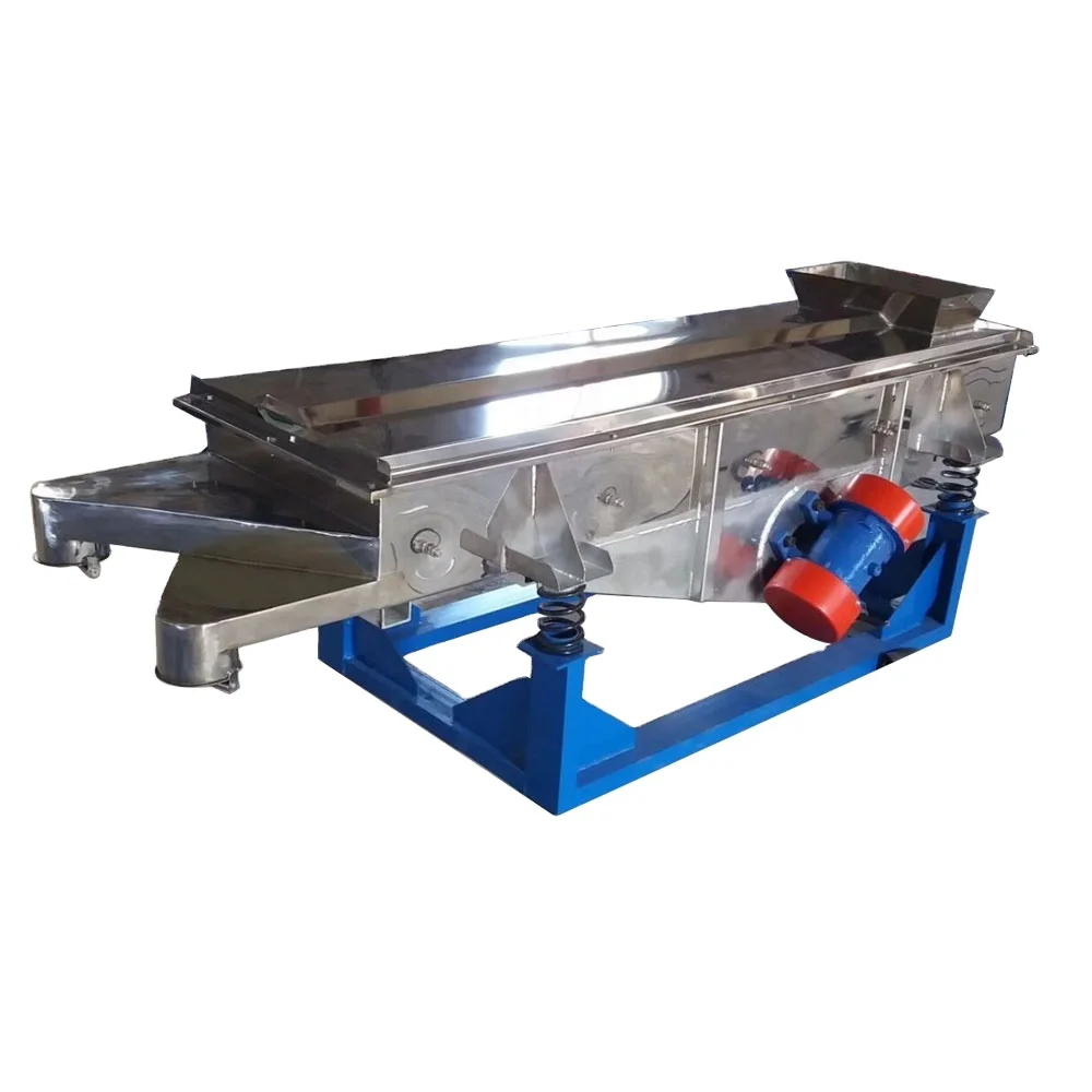 FMCG Washing Powder Fragrant Beads Linear Vibration Separator Grading Machine Screening Linear Vibrating Sieve Shaker