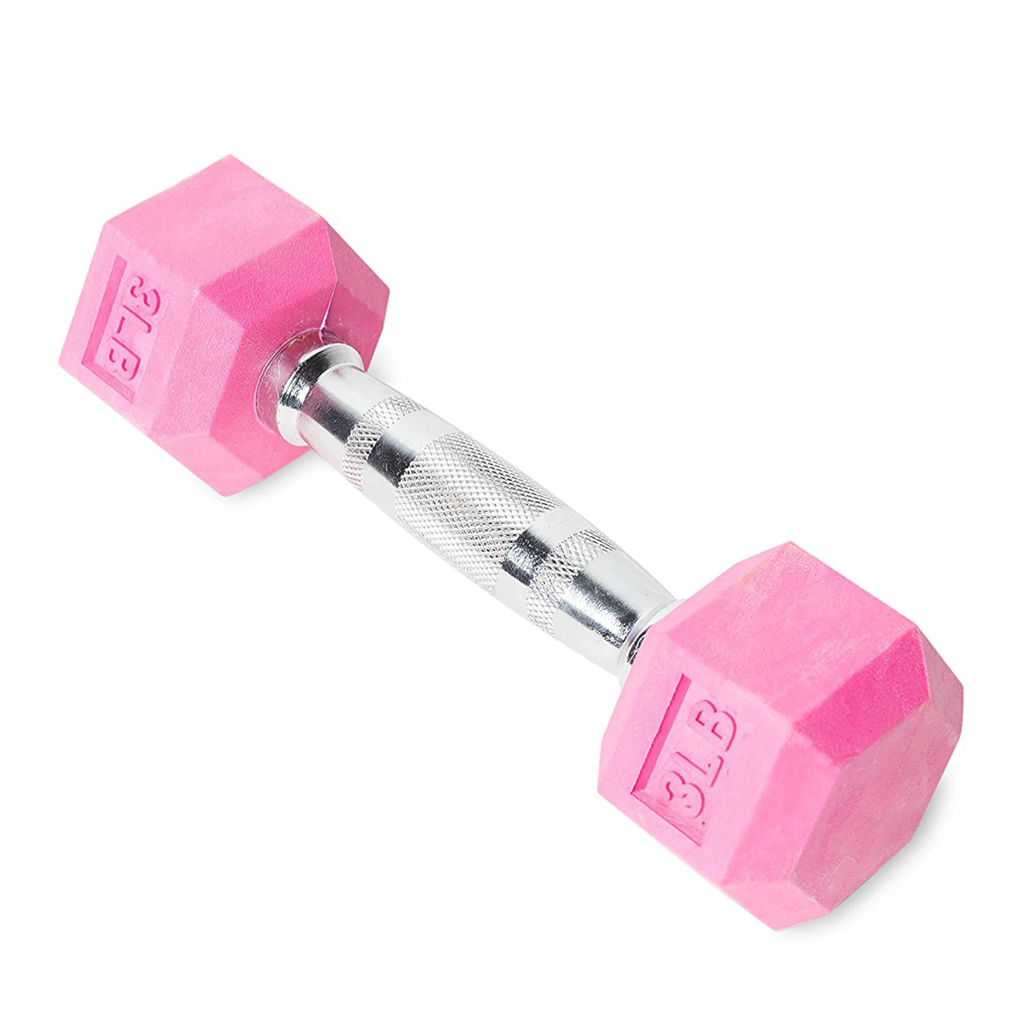 Colorful Fitness Gym Basic Equipment Rubber Coated Hex Dumbbell Set Opp Bag Muscle up Training / OEM 60 Days