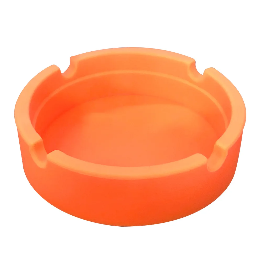 Free Smaples Factory Wholesale Silicone disposable souvenir custom ashtray dustbin