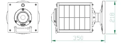ICAO low intensity air craft warning light system day night aviation lamp flashing white  tower obstruction marking light