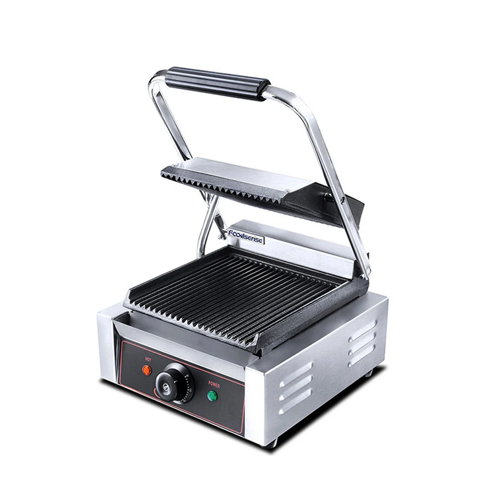 Manufactory Supply CE Certification 1.8KW Electric Single-Side Sandwich Griller