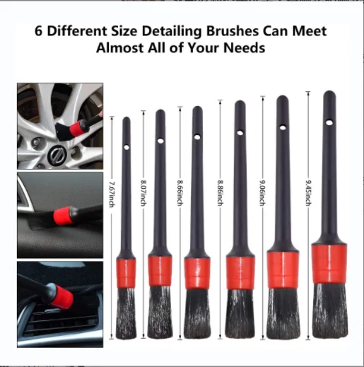 23 Pcs Auto Car Detailing Kit with Drill Brush Set Scrub Pads Sponge and Power Scrubber Brush