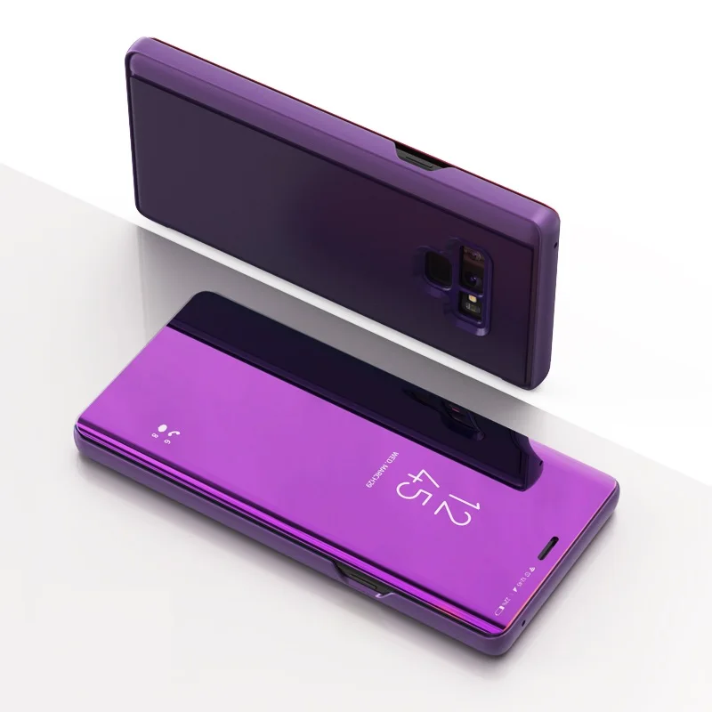 Low Price High Quality Multi-colors Mirror Smart Flip Phone Case cover mobile  For Samsung Galaxy S20 S21 S22 S23 Cover