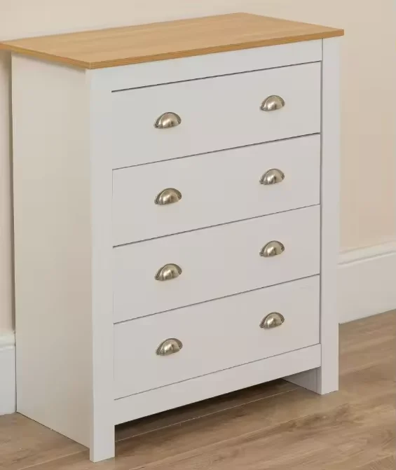 new customized country style bedroom furniture sets bedside table dressing table chest drawer wardrobe