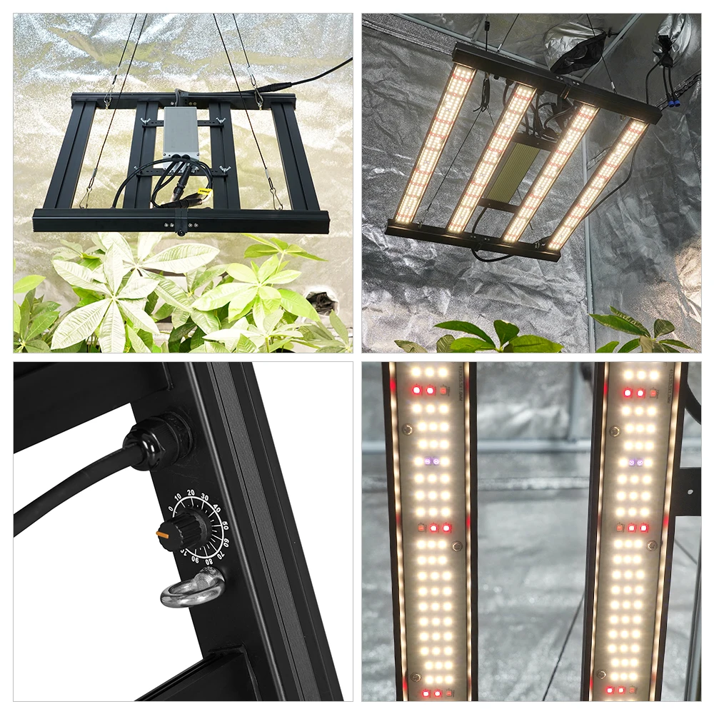MEIJIU Bar Foldable Commercial Controller Spectrum Led Grow Light Indoor Led Grow 3000K 3500K Samsung Chips For Indoor Plants