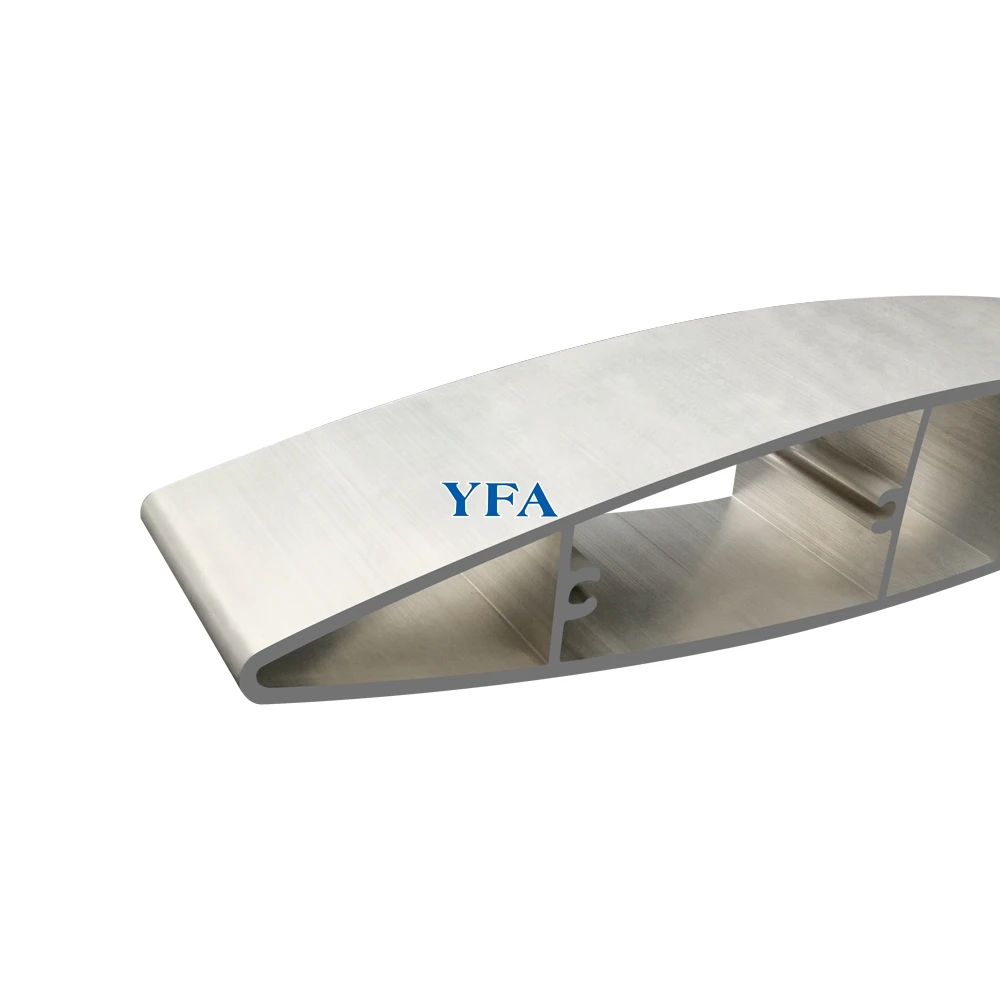 Model 42371030 Customized 6063 T5 Aluminum Blade Extrusion Profiles