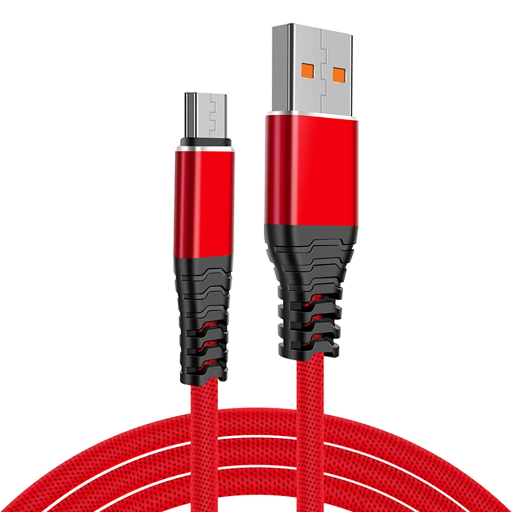 3A Fast Charging Usb Cable High Quality Telephone Computer Micro Usb Data Cable For Samsung Android Phones