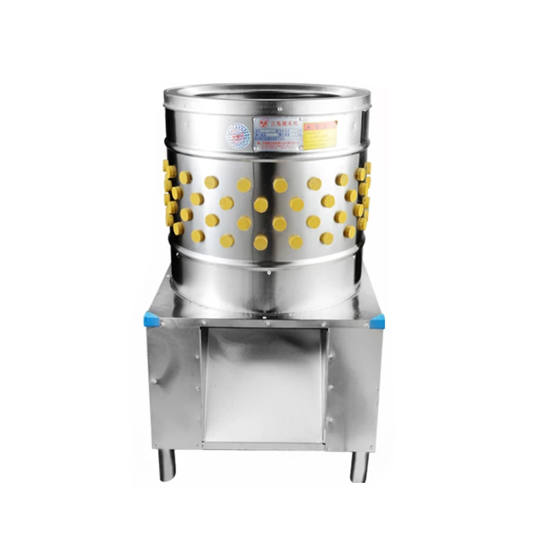 One Touch Automat Used Chicken Feet Peeler,High Spindle Speed Chicken Peeler