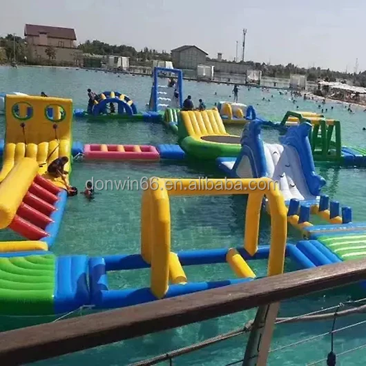 Large Water Play Equipment Park Inflatable For Sale Big Inflatable Aqua Park For Children And Adults