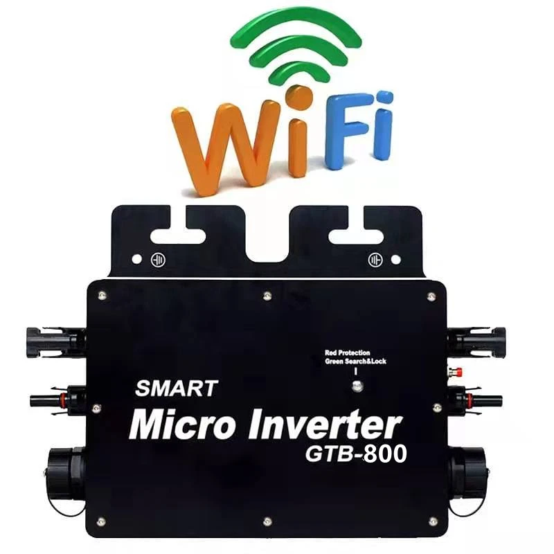 Solar Micro Inverter Power Limiter 800W&600W Smart Grid Tie Wifi Communication Microinverter 800w