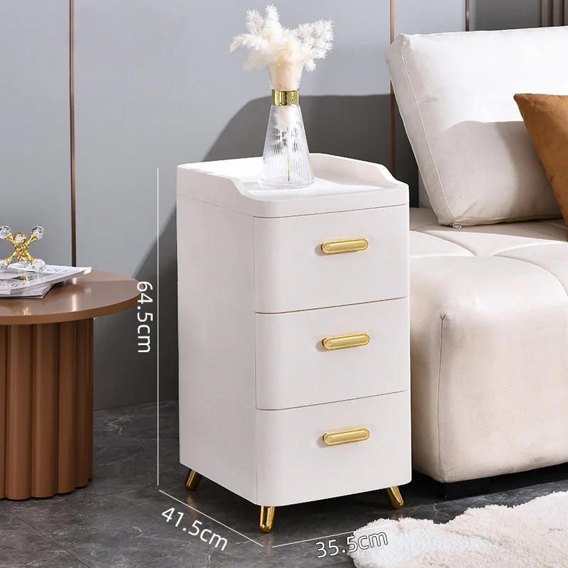 8001-3 Wholesale multifunctional living room bedroom 3 layers plastic cabinet drawer