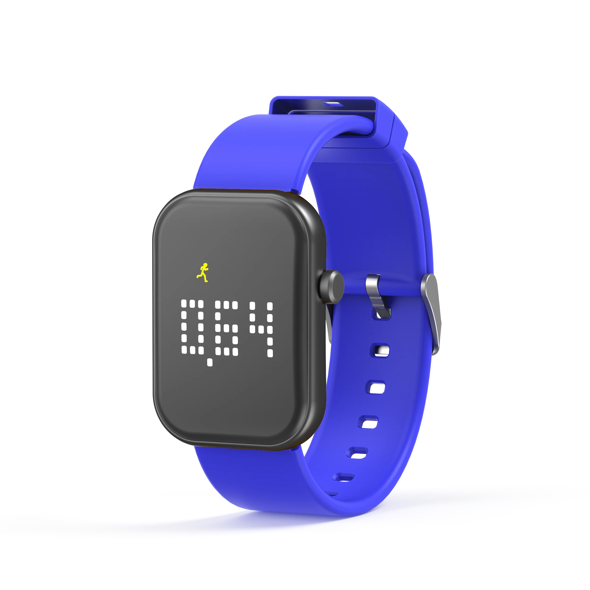 Smart wrist watches sport black watches men vibrating led watch with 3d pedometer