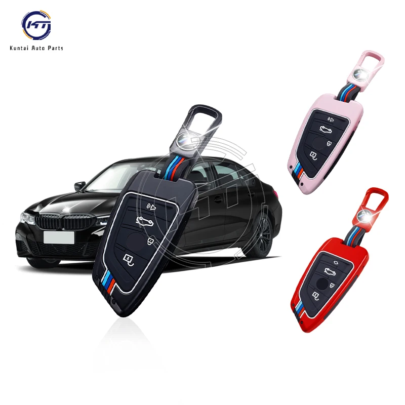 New design zinc alloy car key cover case for BMW X1 X3 X5 X6 X7 525li 530li e90 e60 e63 Key fob Accessories