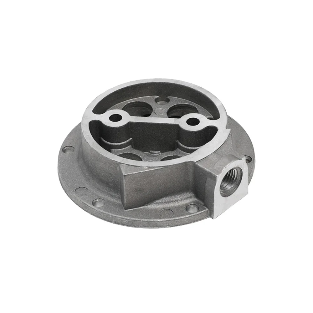 Custom OEM Automatic Lathe CNC Turning Part Precision Machining Milling Aluminum Die Casting Cast Iron Valve Parts Covers
