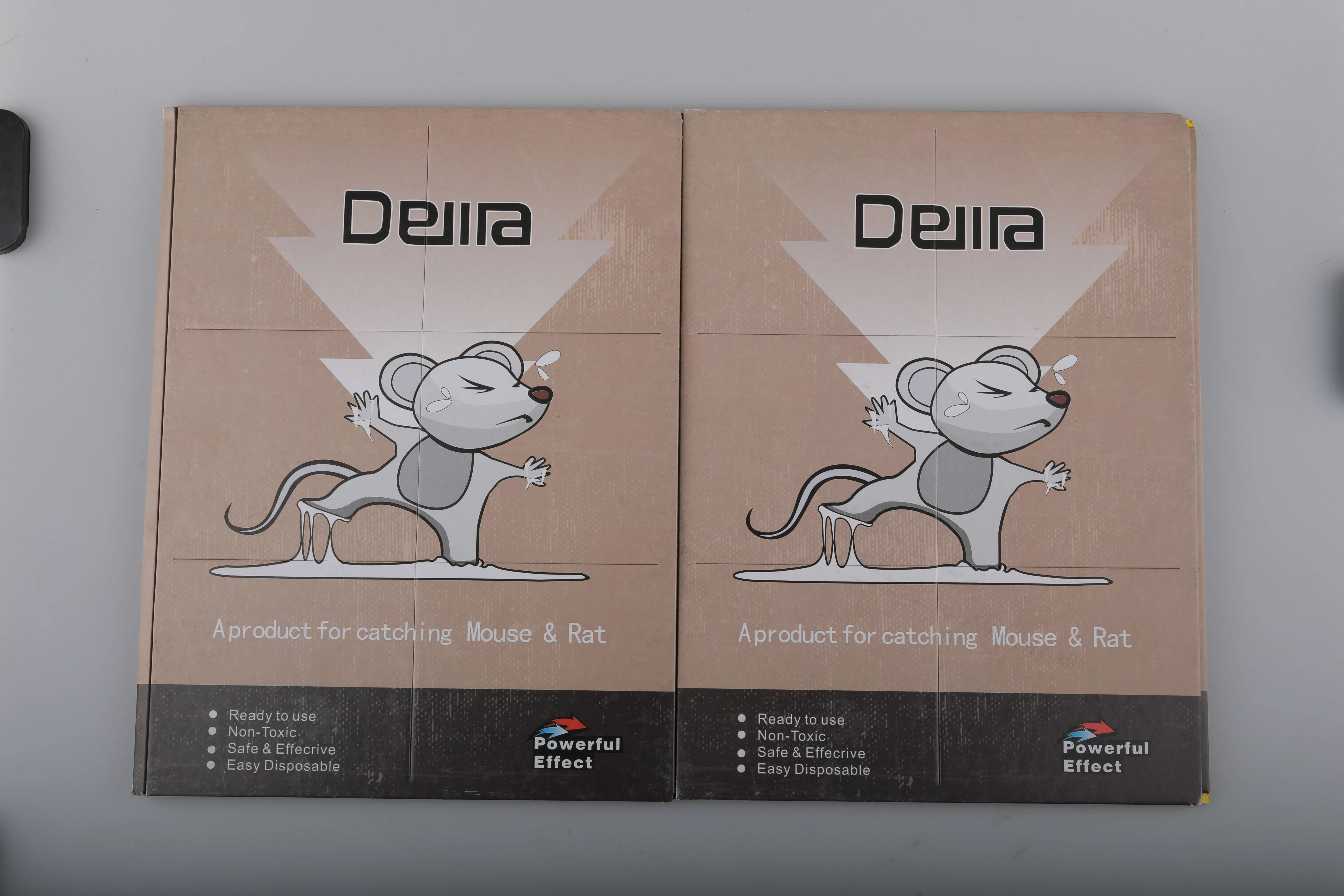 Beige Rat Glue Manufacturer Produces Adhesive Mouse Boards Wholesale Indoor Mouse Traps