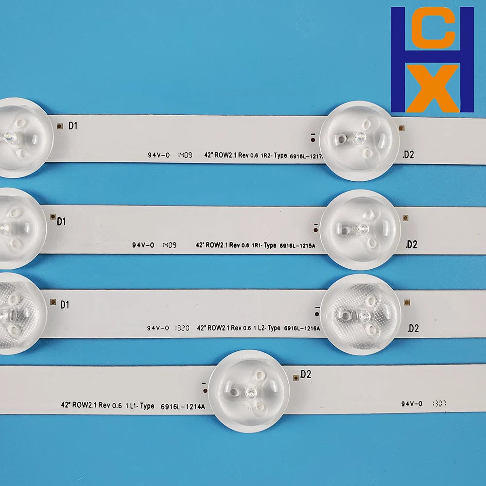 High Quality 42inch Row2.1 0.6 R2-type 6916l-1214A/1215A/1216A/1217  Led Bar For Lg 42ln519c-cc With Remote Control