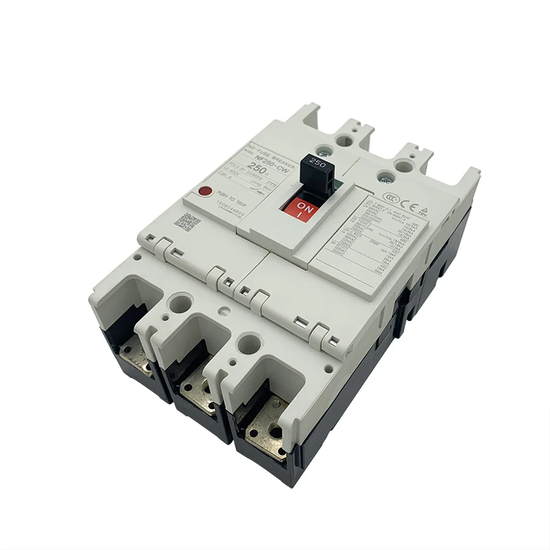 3-канальный NF250-CW 100A 250A MCCB выключатель