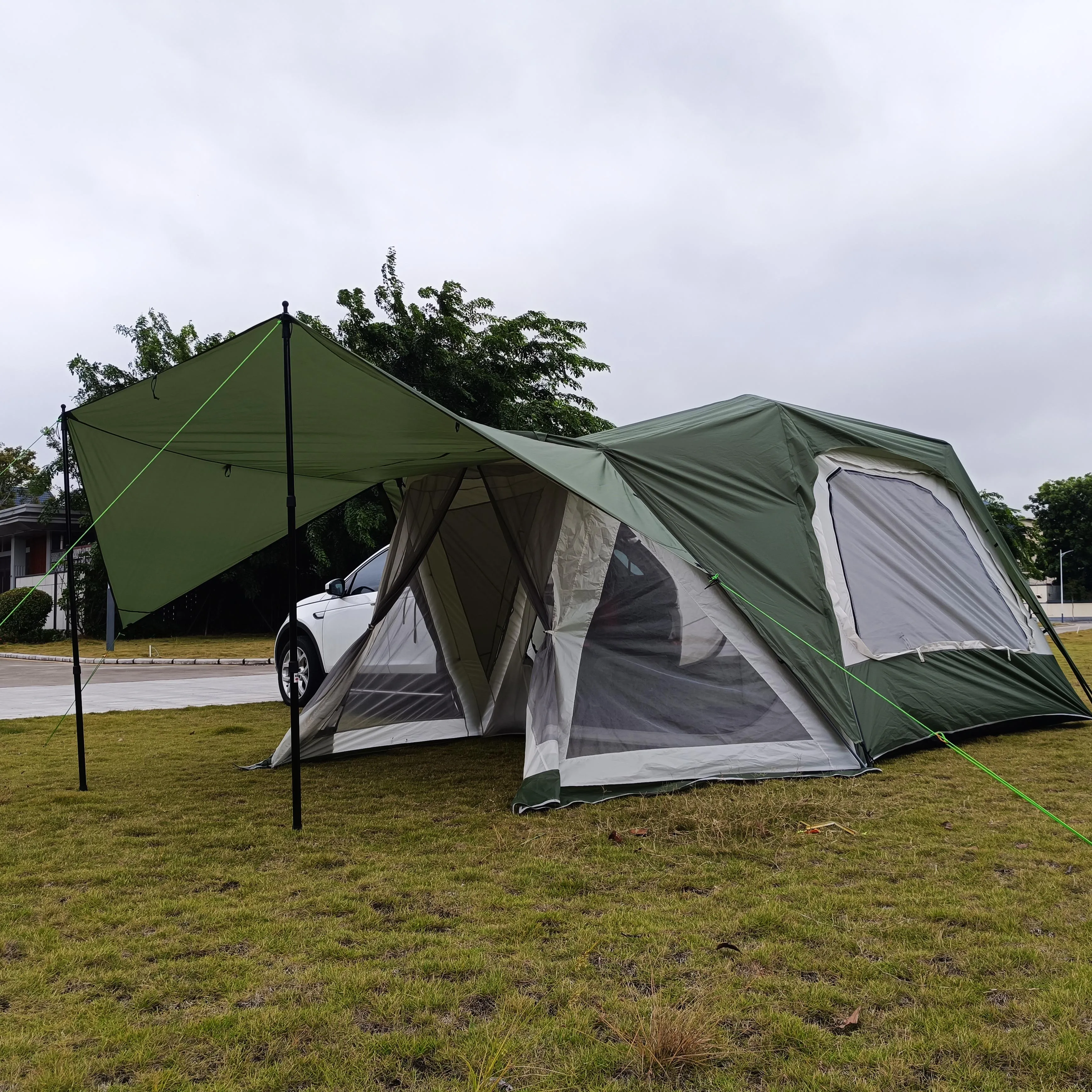 Traveler Outdoor Gear Portable Foldable Connectable Tailgate Canopy Camping Car Rear Tent Suv Awning Tent For Camping