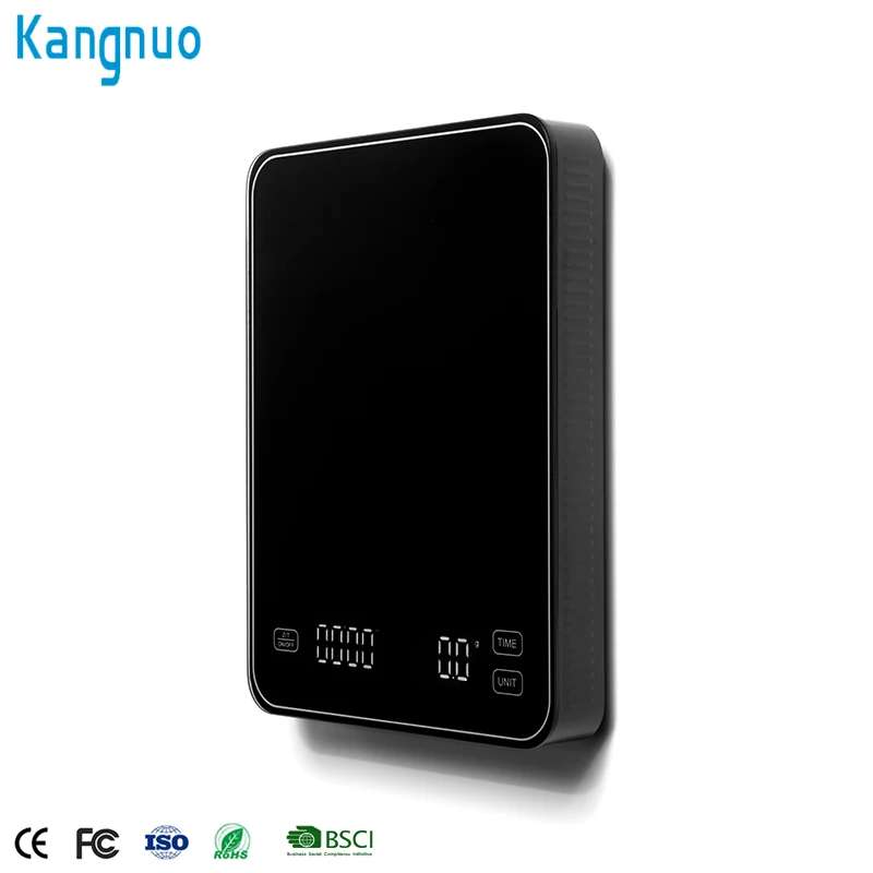 Custom Logo Painting 3kg/0.1g Electronic Kitchen Food Weighing Scales Timemore Espresso Digital Coffee Scale With Timer