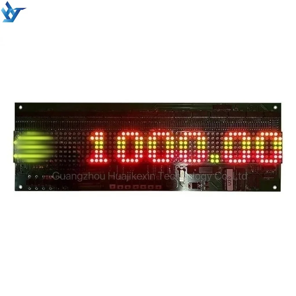 HJKX POT O Gold LED Display Board Used With Video Game Machine With Touch Cables POG T340