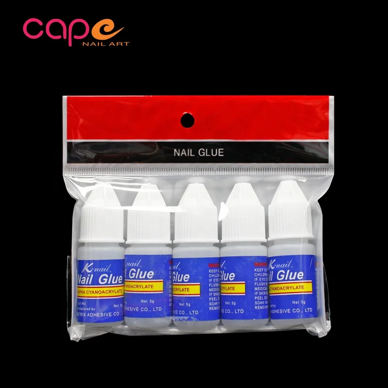 Knail Hot Selling  3G 10G Brush on Nail Glue