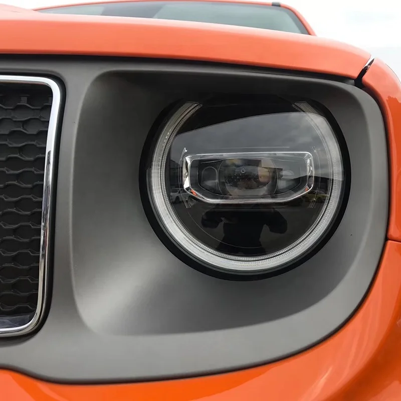 Car Styling for JEEP Renegade Headlights 16-20 LED Headlight LED DRL/ Turn light HID Head Lamp Angel Eye Xenon Beam Accessories