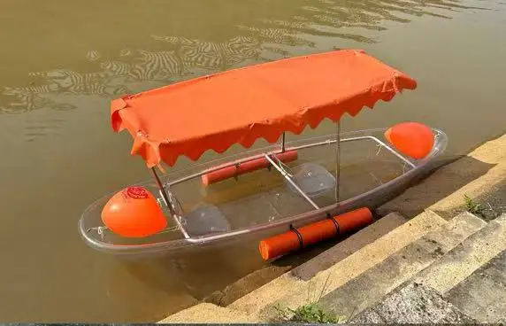 color choose New design PC Side air bag balancing device  Equipped sunshade Awning transparent boat