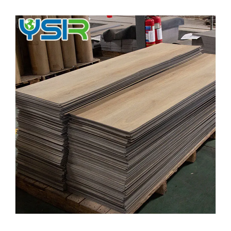 China Yansen waterproof surface soft flexible indoor floor decoration durable quality dry back LVT flooring