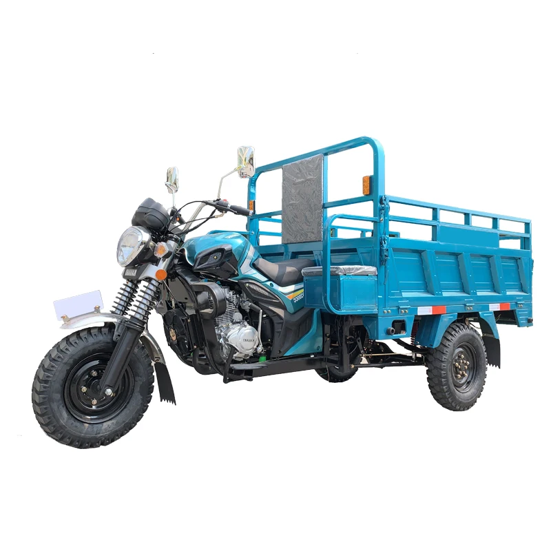 Подержанный трехколесный двигатель 200CC моторизованный велосипед Maxload 1000 кг 1500